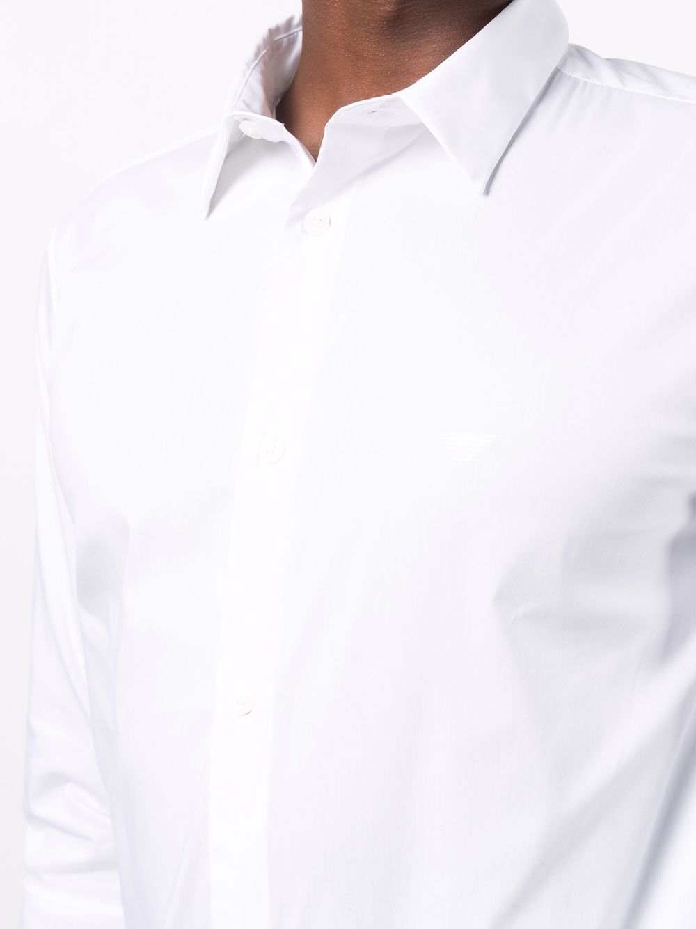 Emporio Armani Shirts White Emporio Armani