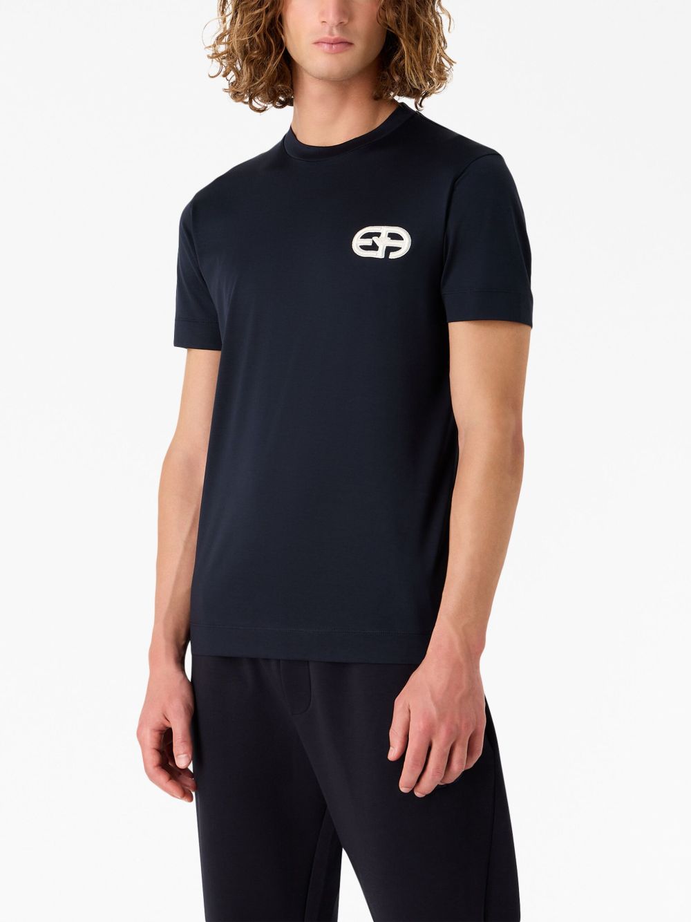Emporio Armani T-shirts and Polos Blue Emporio Armani