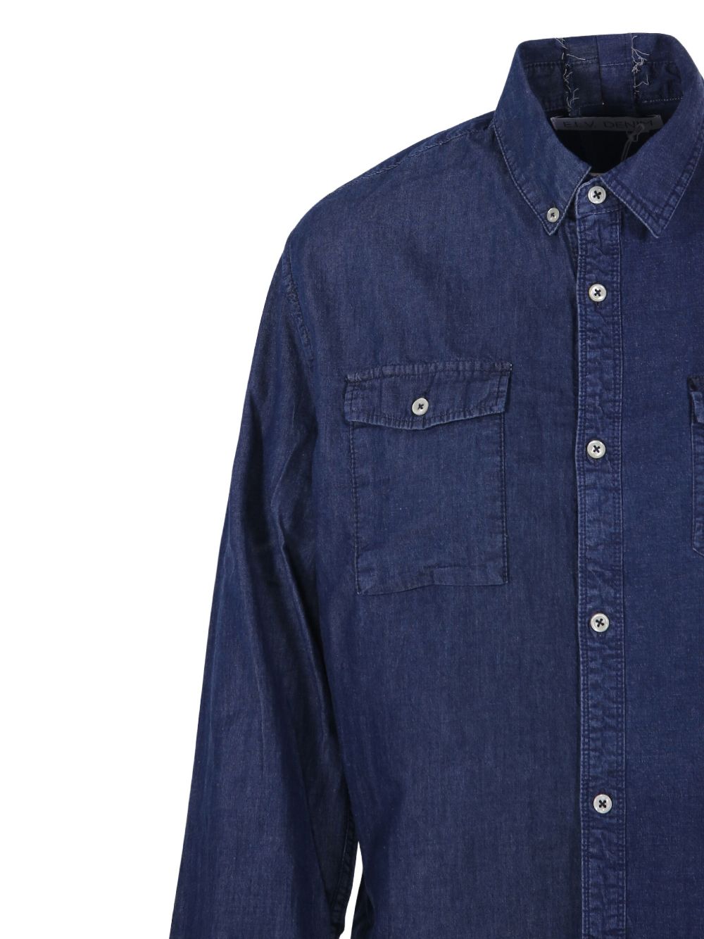 E.L.V. DENIM Shirts Blue E.L.V. Denim