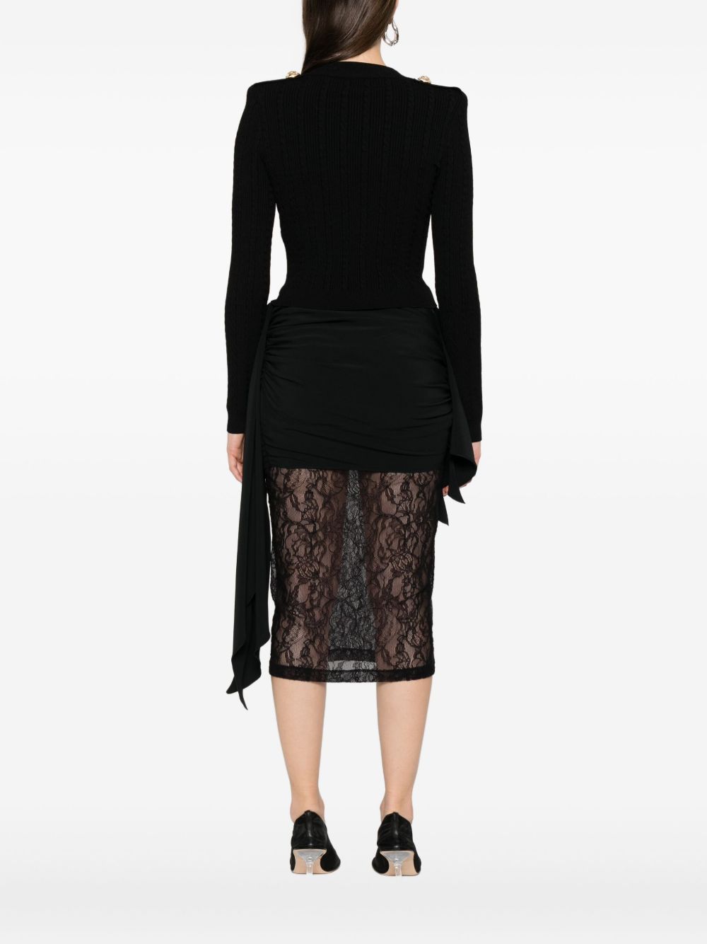 Balmain Knitted Cardigan Balmain