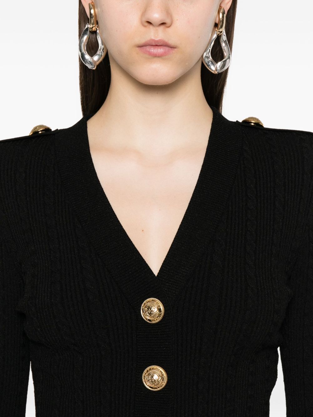 Balmain Knitted Cardigan Balmain