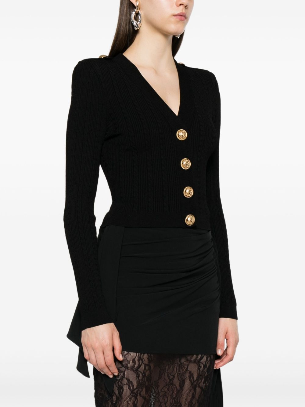 Balmain Knitted Cardigan Balmain