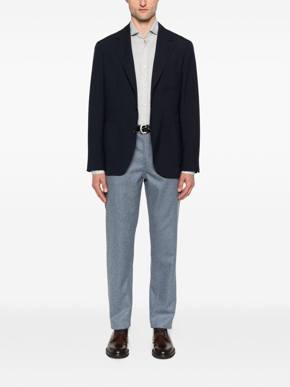 Brunello Cucinelli Shirts Light Grey Brunello Cucinelli