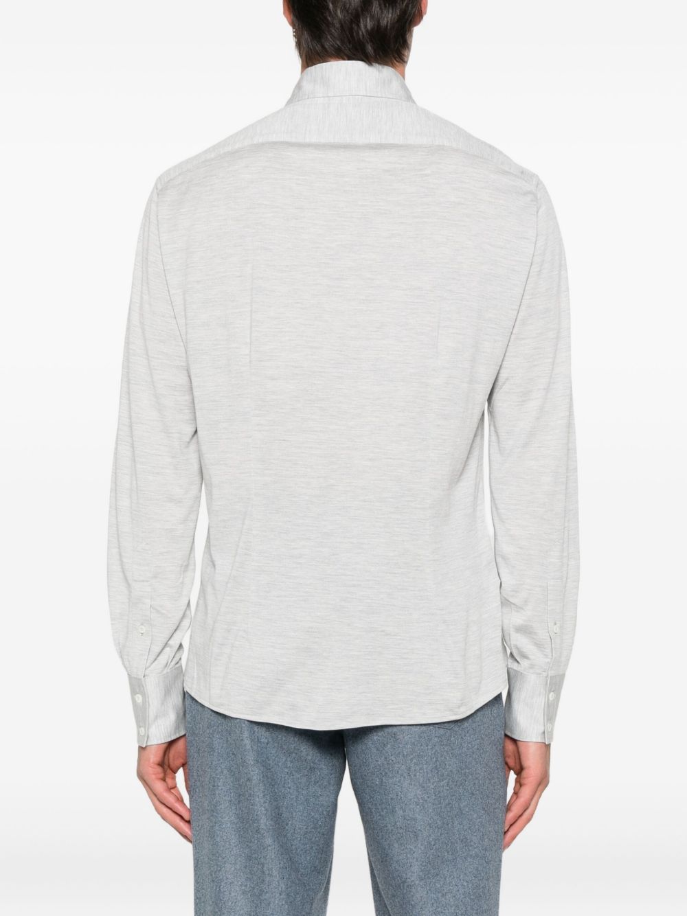 Brunello Cucinelli Shirts Light Grey Brunello Cucinelli