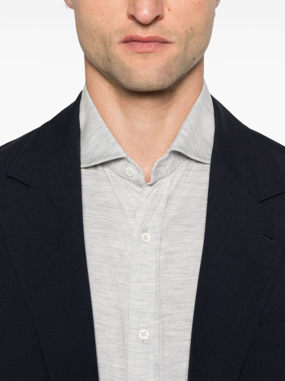 Brunello Cucinelli Shirts Light Grey Brunello Cucinelli