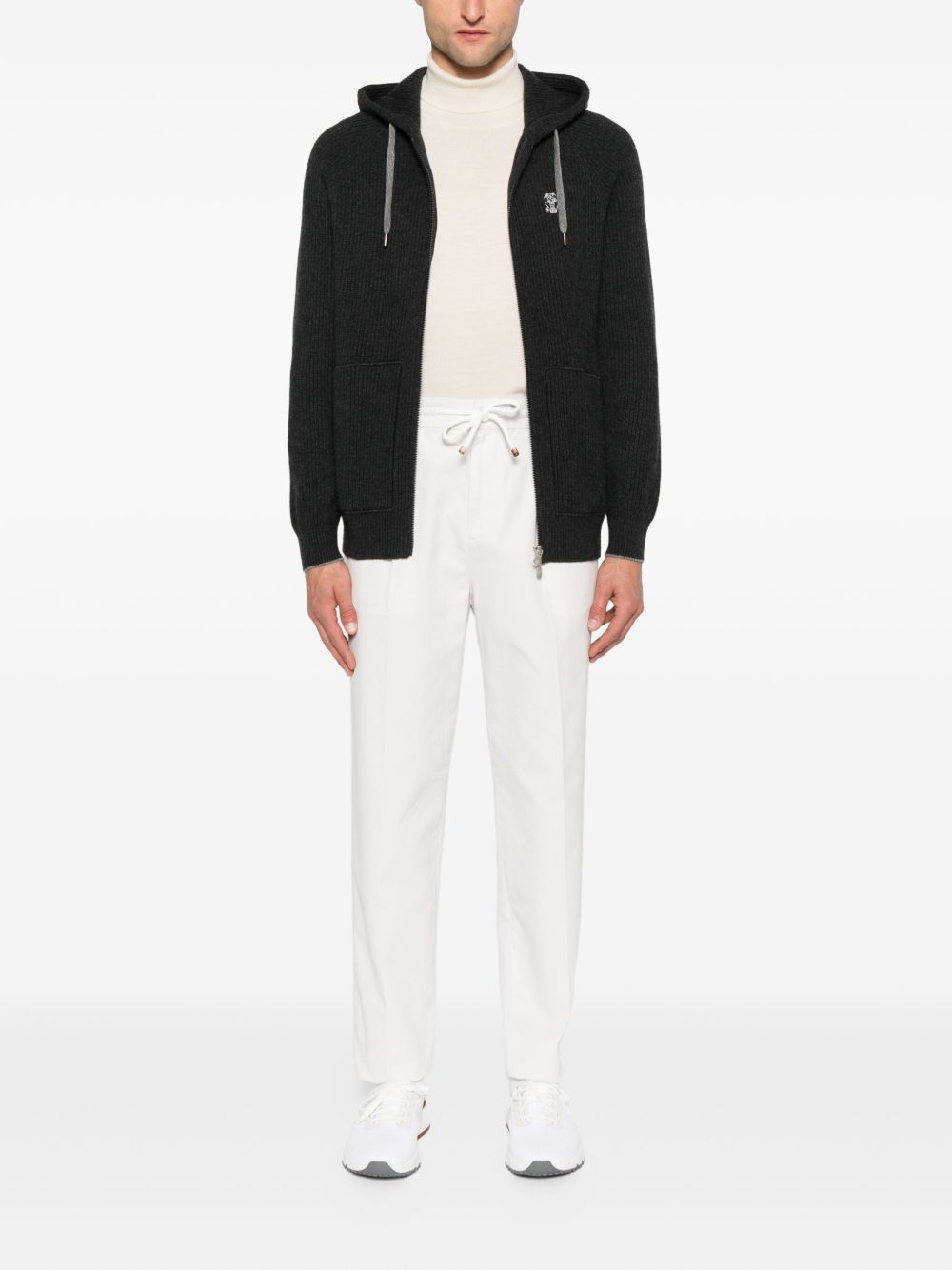Brunello Cucinelli Sweaters Grey Brunello Cucinelli