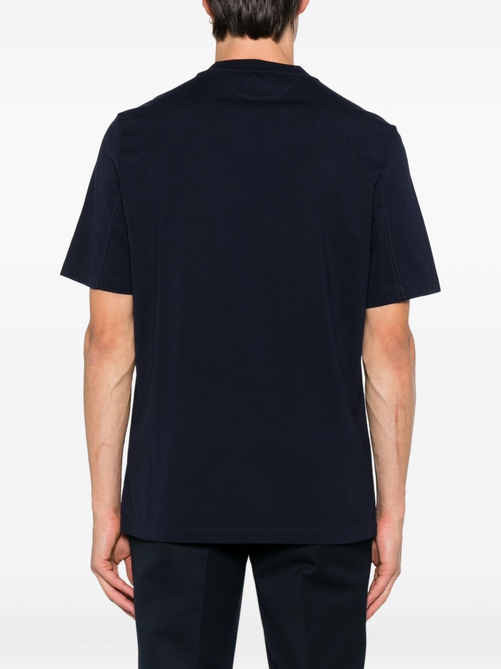 Brunello Cucinelli T-shirts and Polos Blue Brunello Cucinelli