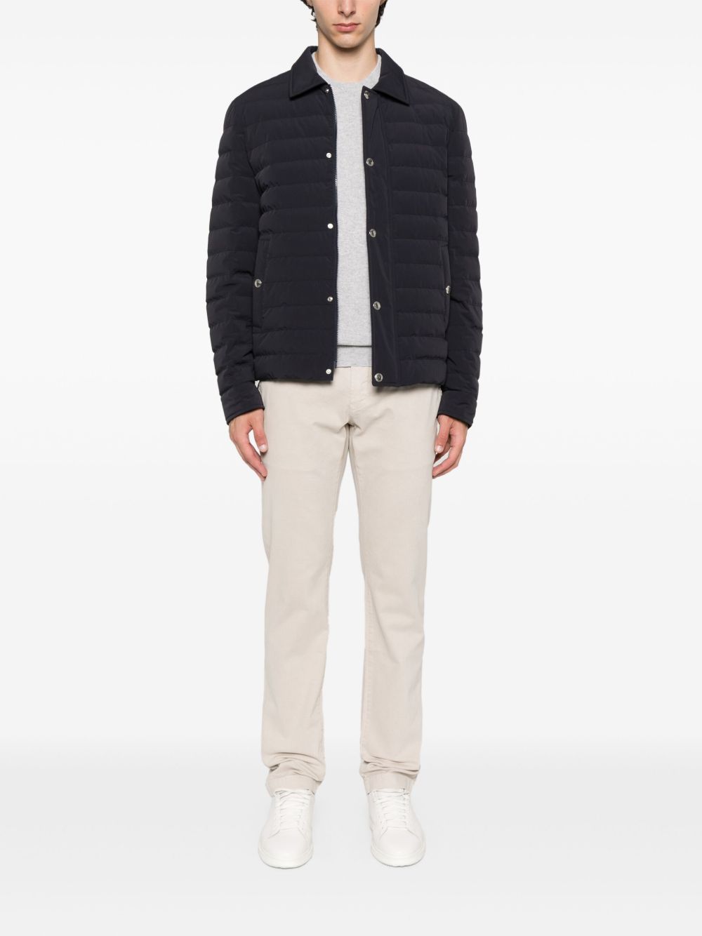 Brunello Cucinelli Quilted jacket with snap fastener Brunello Cucinelli