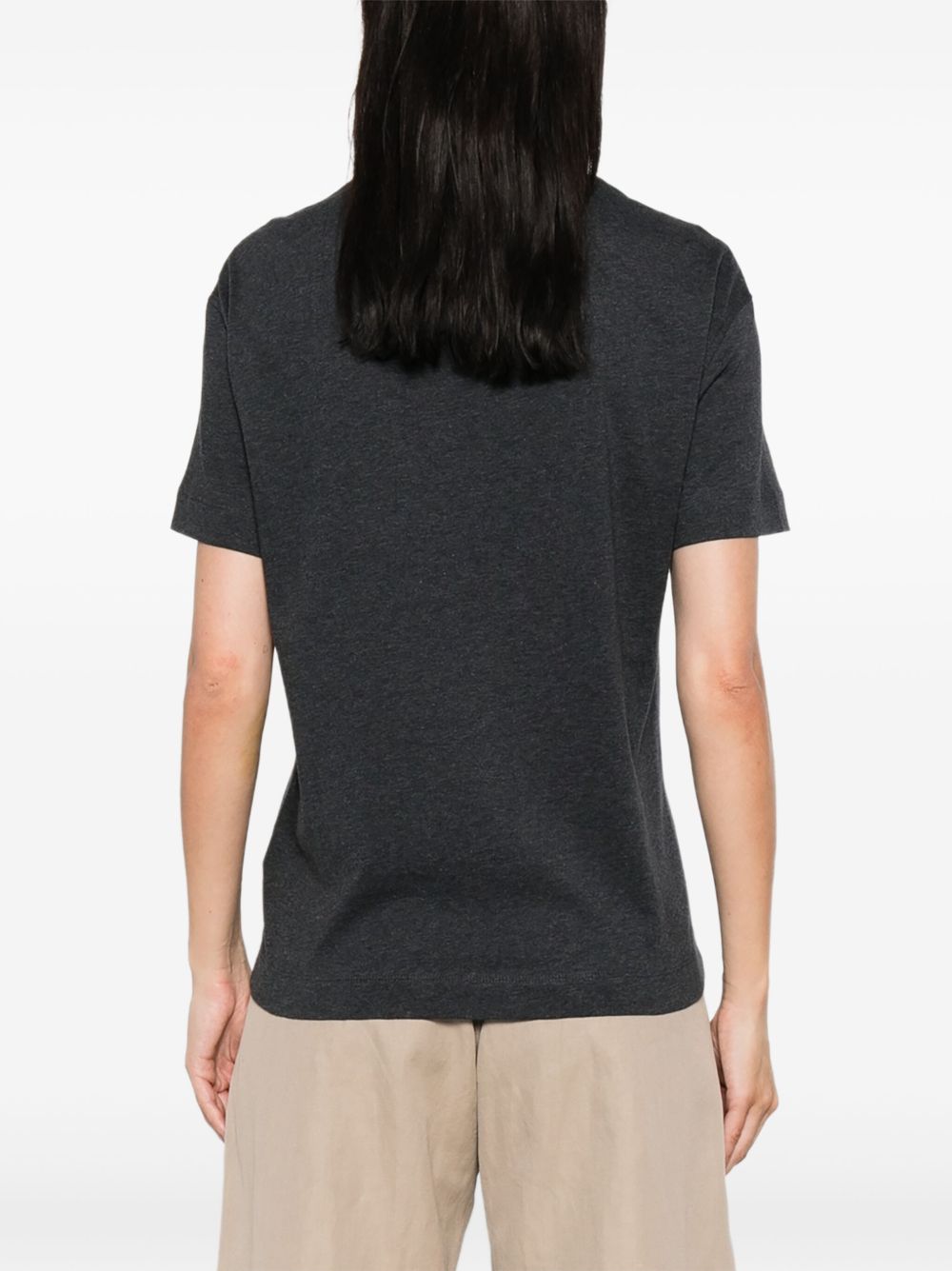 Brunello Cucinelli T-shirts and Polos Grey Brunello Cucinelli