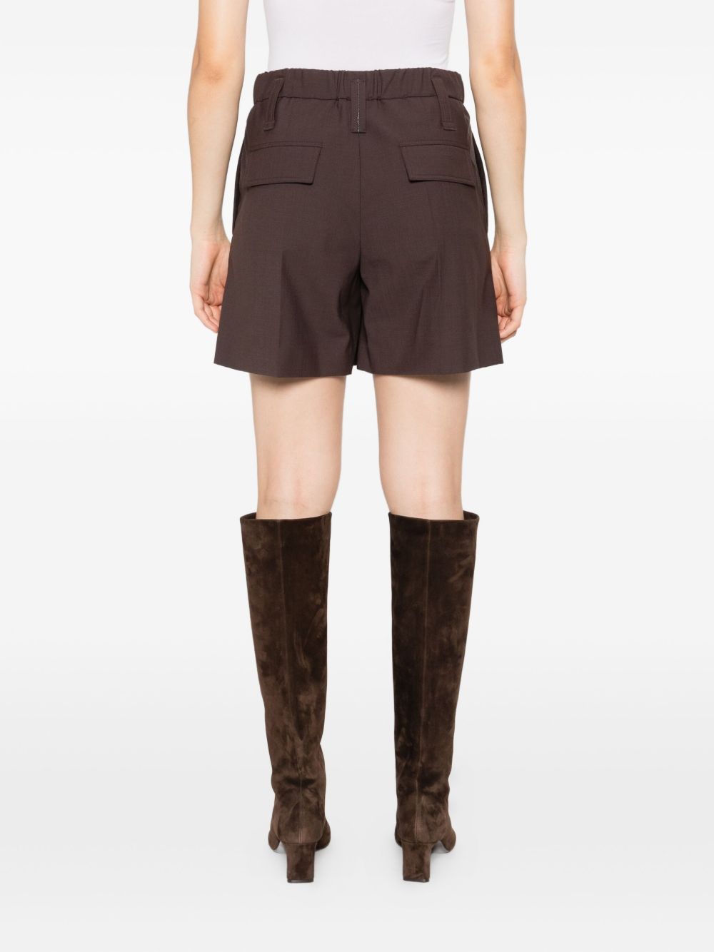 Brunello Cucinelli Pleated tailored shorts Brunello Cucinelli