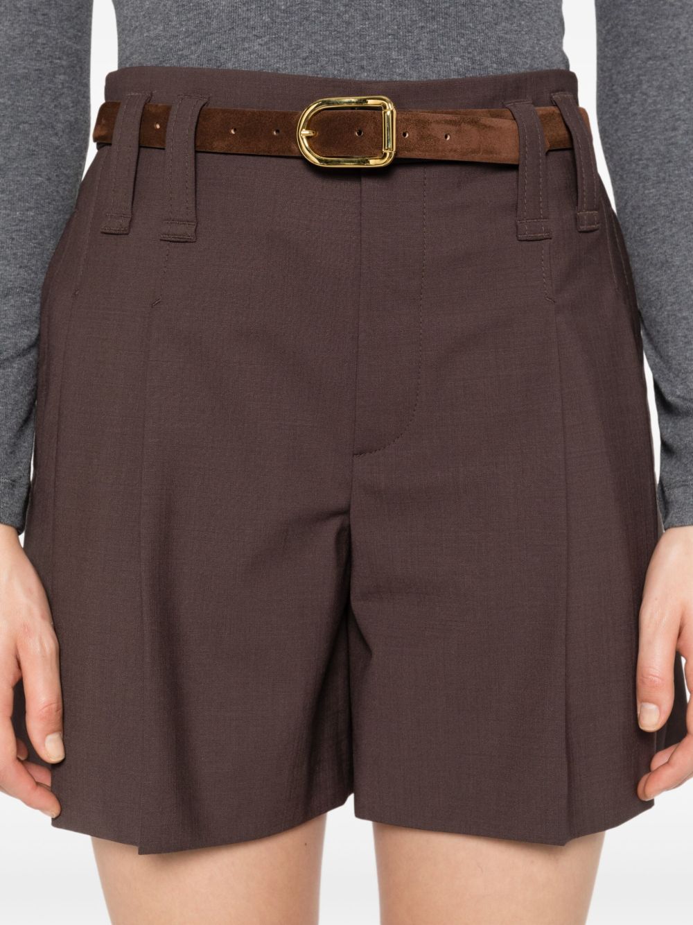 Brunello Cucinelli Pleated tailored shorts Brunello Cucinelli