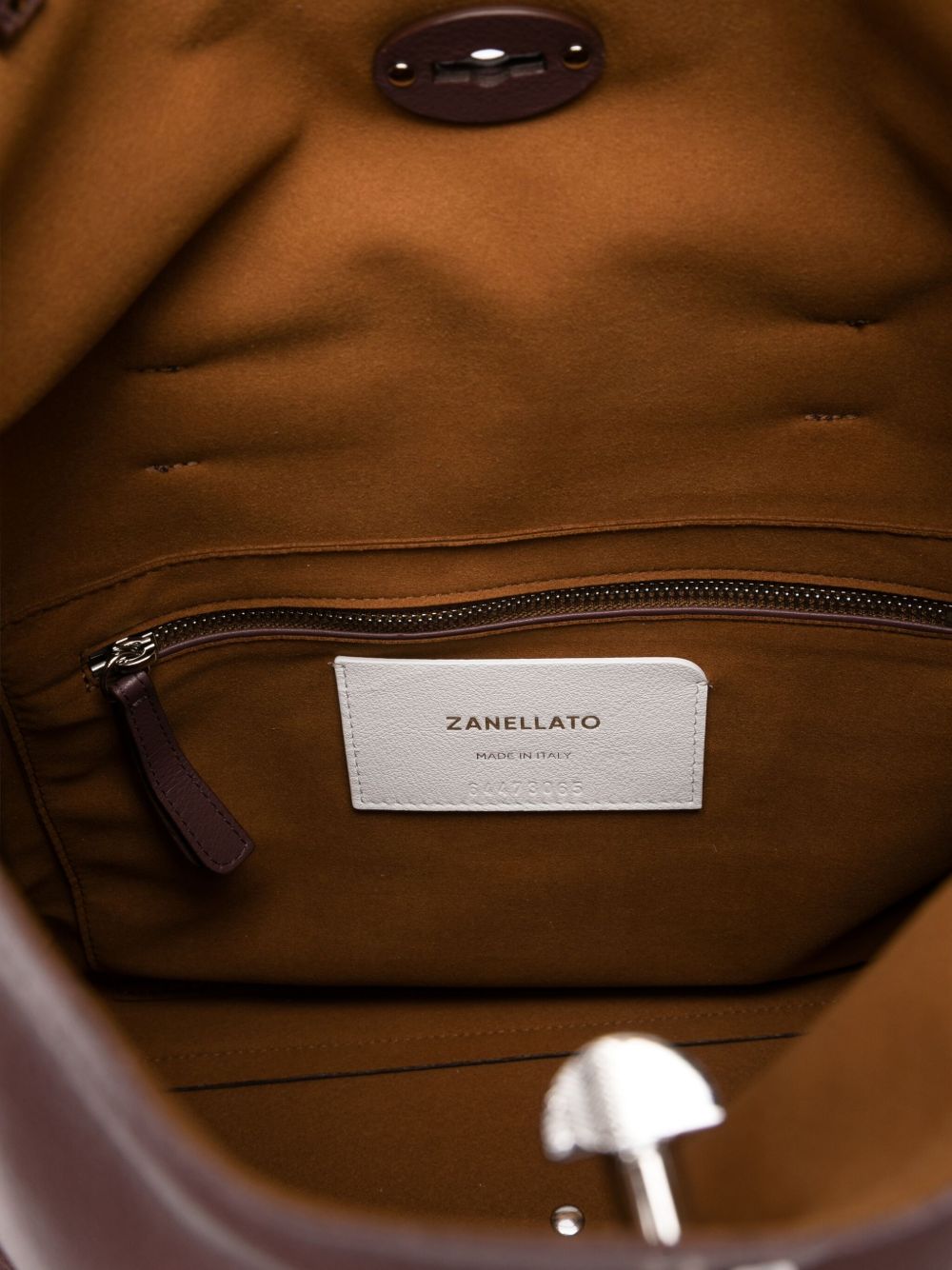 Zanellato A'Spasso Saeta medium leather tote bag Zanellato