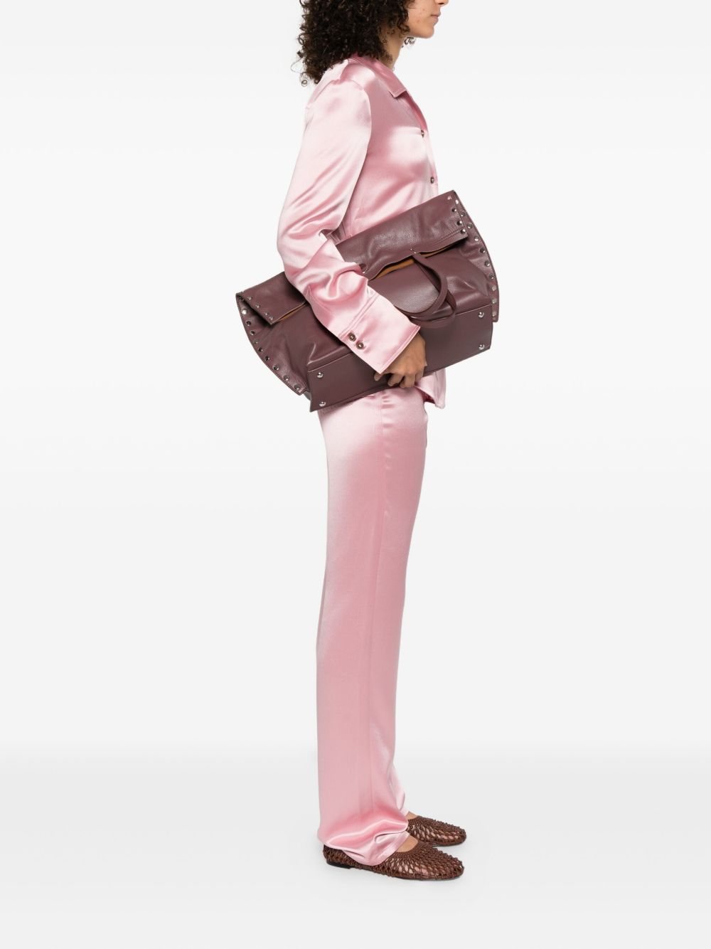 Zanellato A'Spasso Saeta medium leather tote bag Zanellato