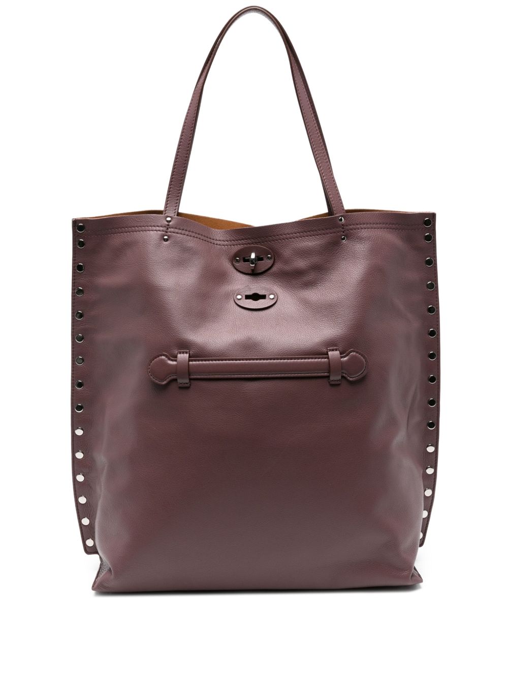 Zanellato A'Spasso Saeta medium leather tote bag Zanellato