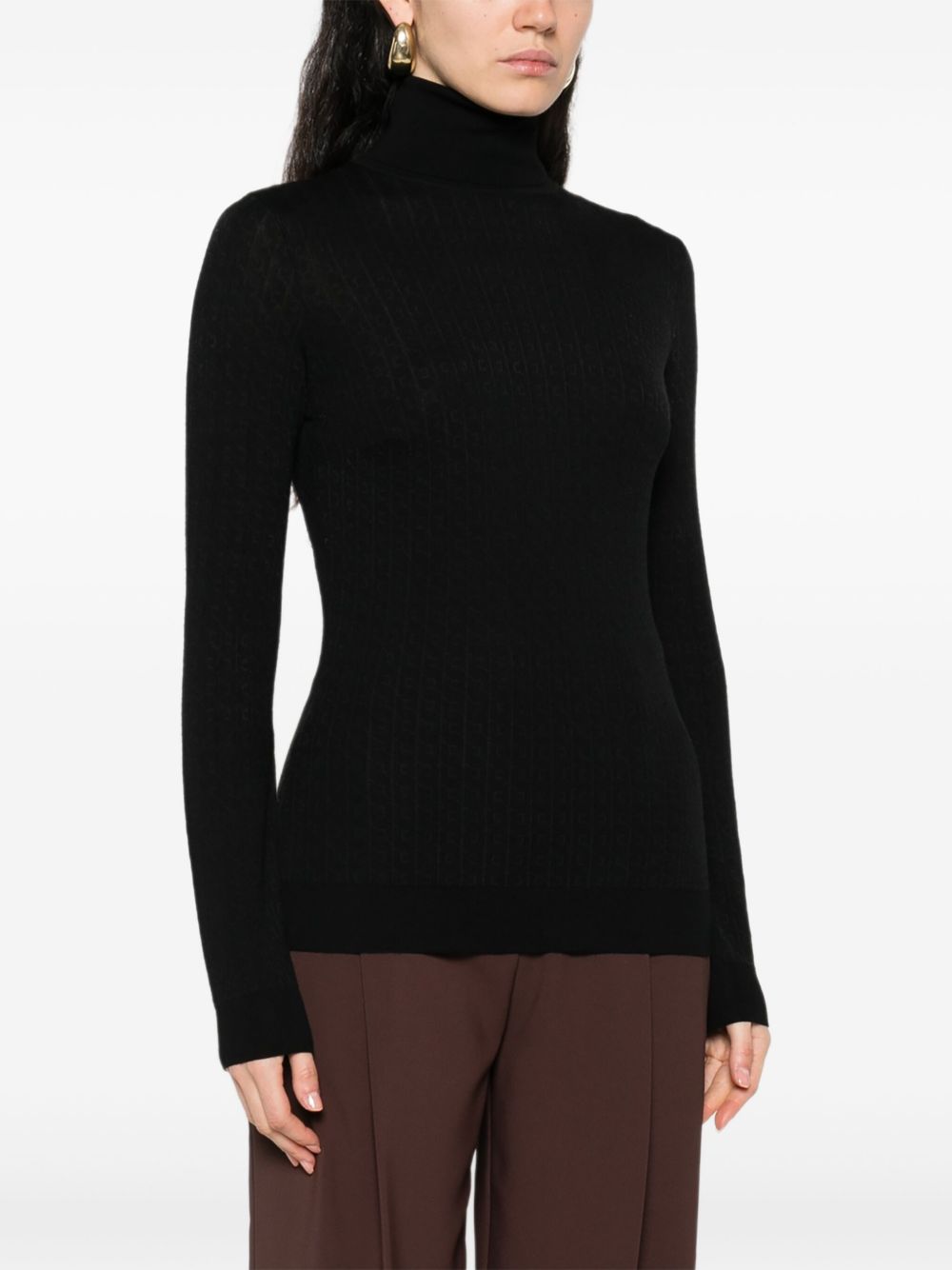 Elisabetta Franchi Sweaters Black Elisabetta Franchi
