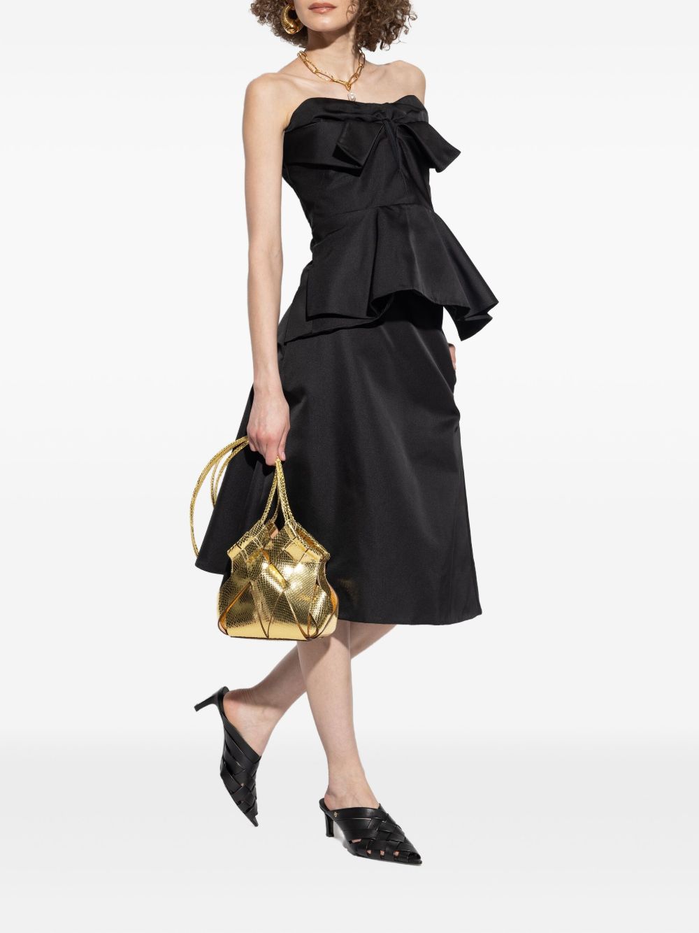 Alexander McQueen Satin A-line skirt Alexander Mcqueen