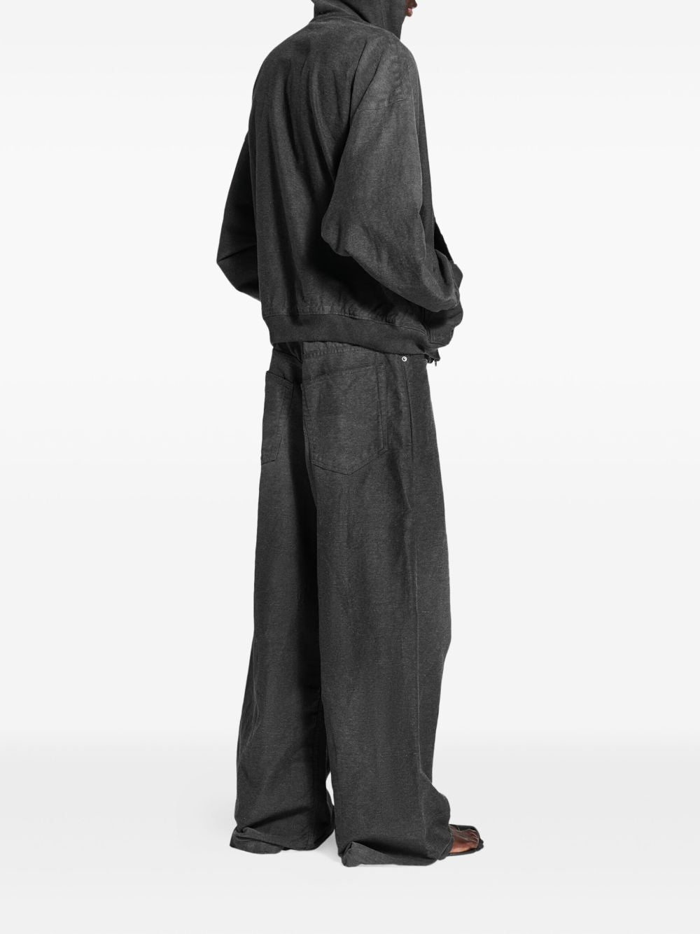 Balenciaga Comfortable fit Baggy Trompe L'oeil jeans Balenciaga