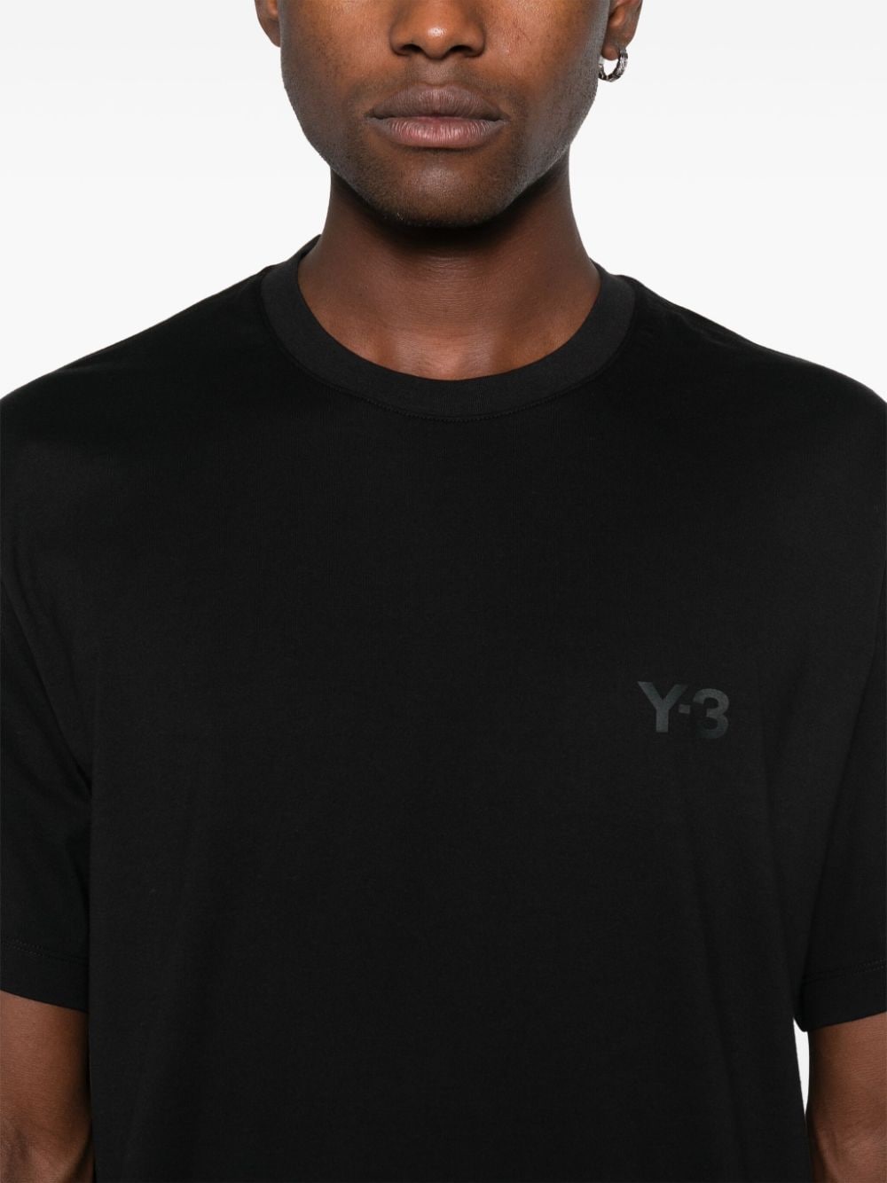 Y-3 T-shirts and Polos Black Y-3