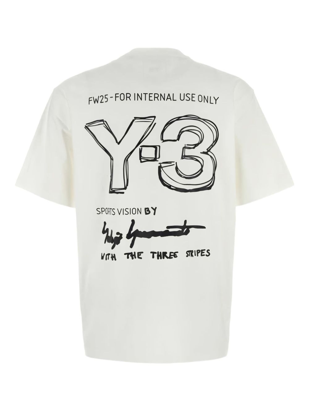 Y-3 T-shirts and Polos White Y-3
