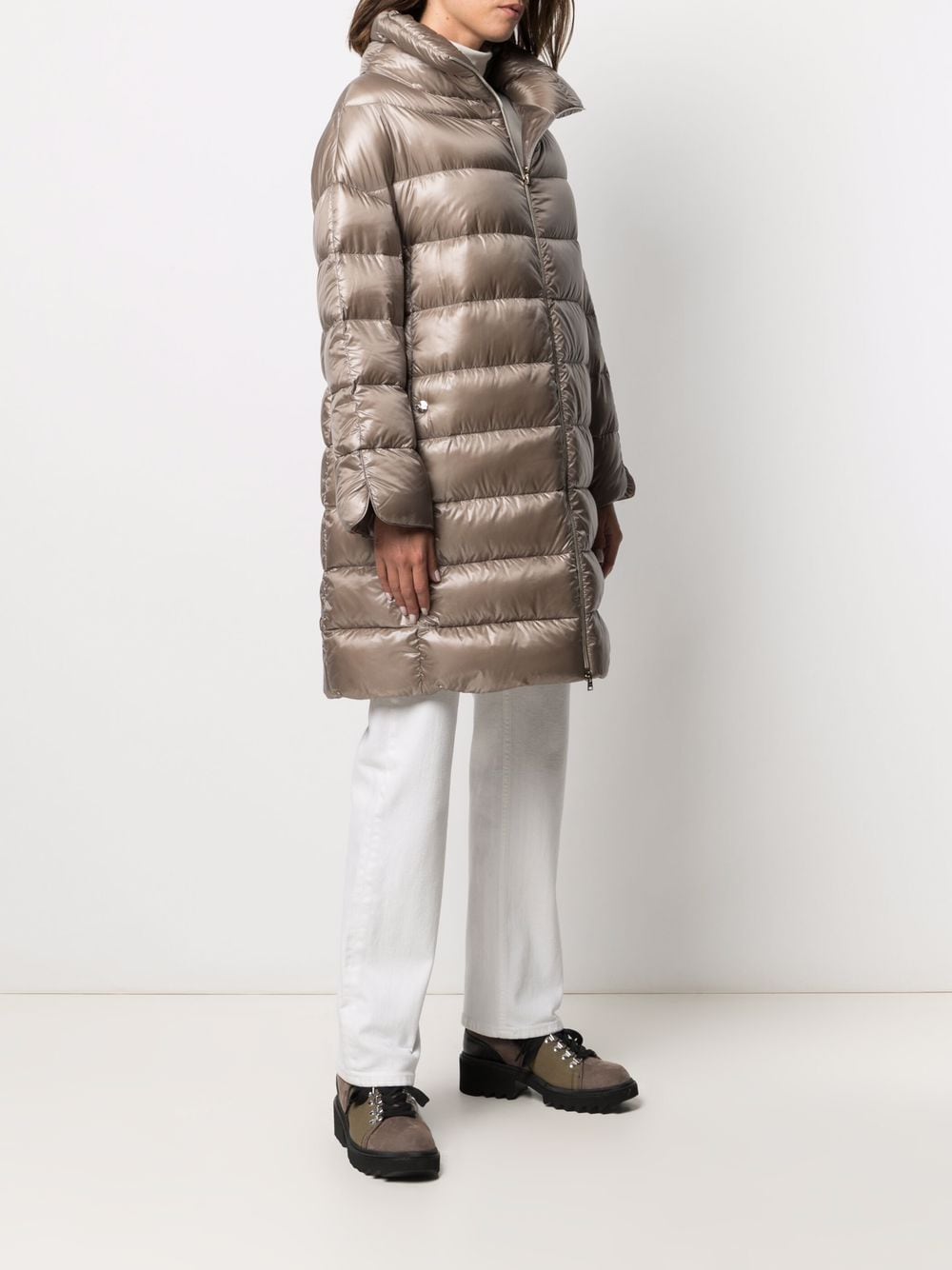 Herno Coats Dove Grey Herno