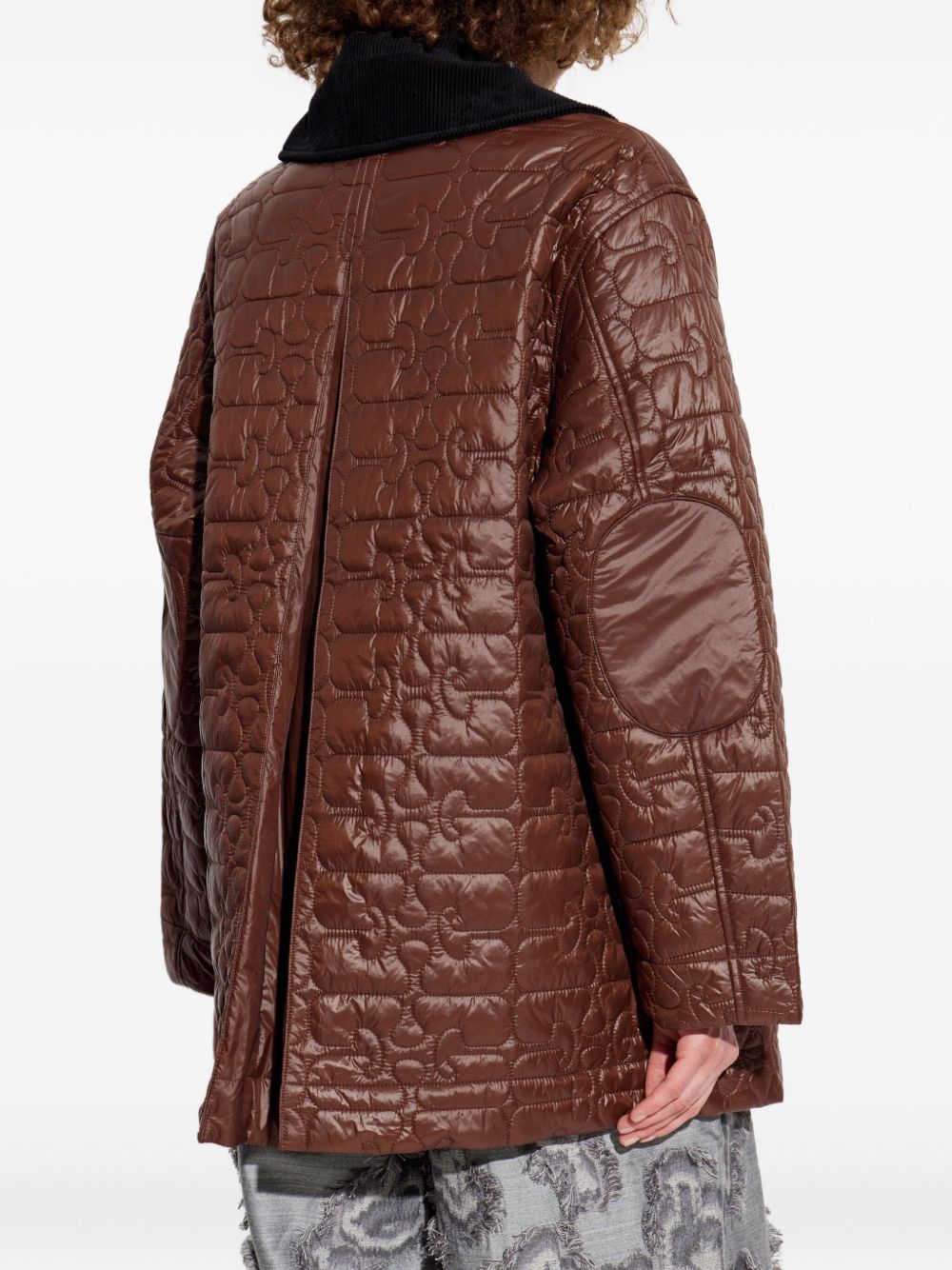 GANNI Jackets Brown Ganni
