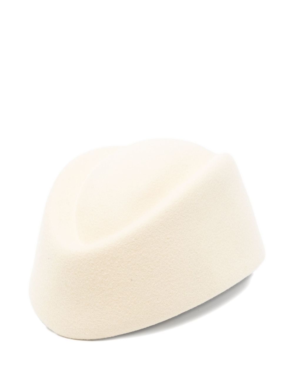 Valentino Garavani Vlogo Signature cream wool hat Valentino Garavani