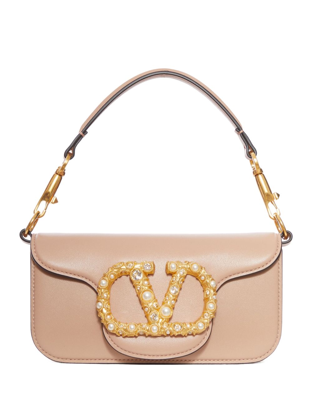 Valentino Garavani Locò small leather shoulder bag Valentino Garavani