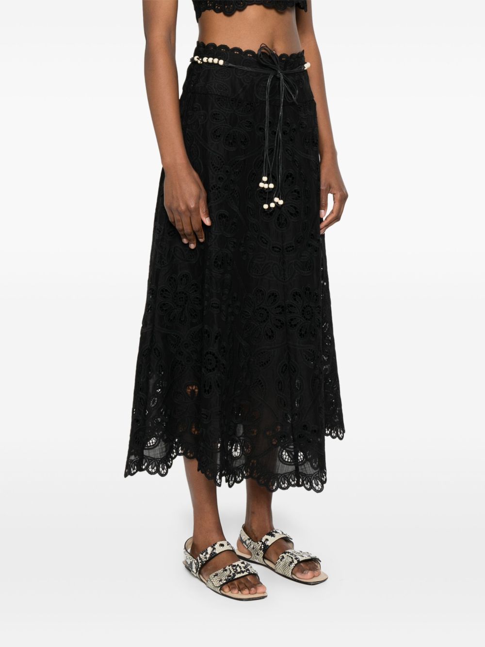 Zimmermann Skirts Black Zimmermann