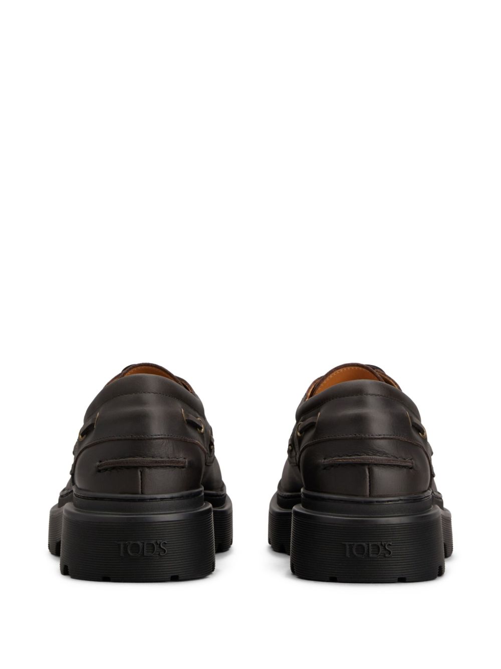 Tod's leather boat shoes Tod'S