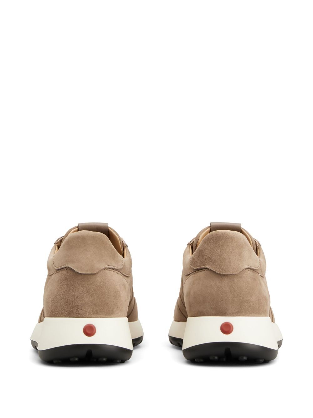 Tod's Red Dot Pashmy Suede Sneakers Tod'S