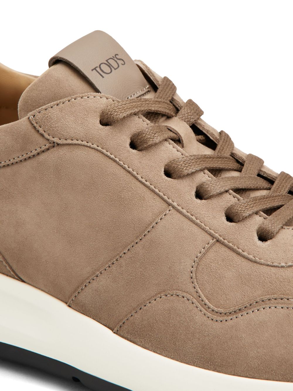 Tod's Red Dot Pashmy Suede Sneakers Tod'S