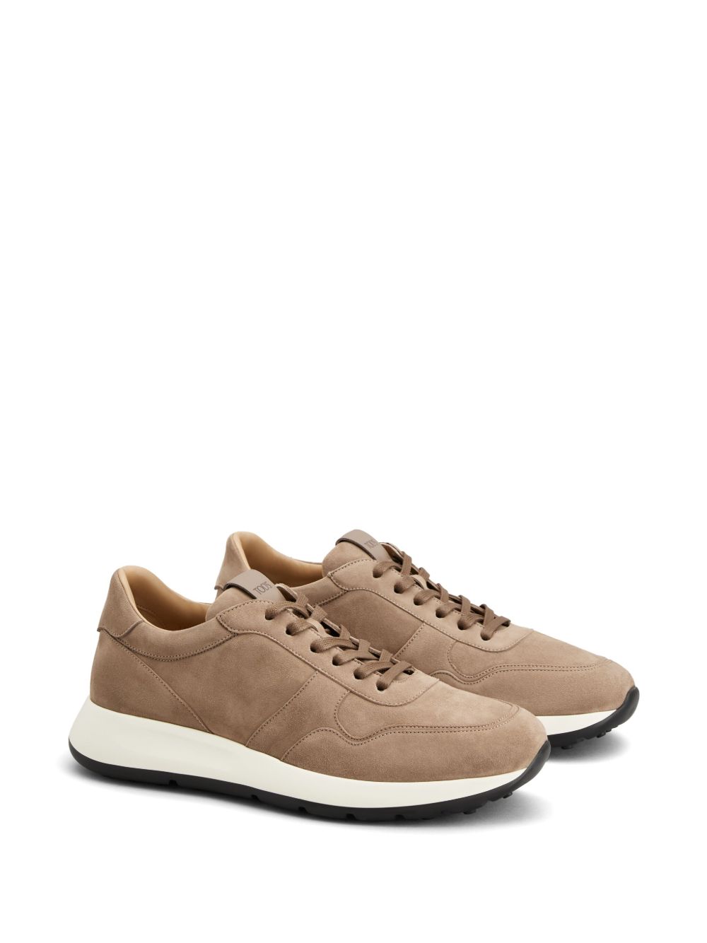 Tod's Red Dot Pashmy Suede Sneakers Tod'S