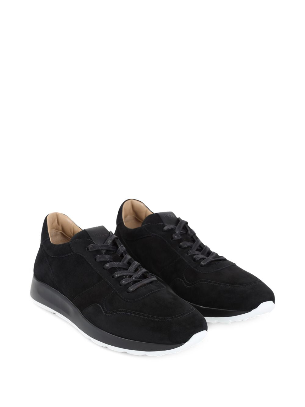 Tod's Red Dot Sneakers in Pashmy Suede Tod'S