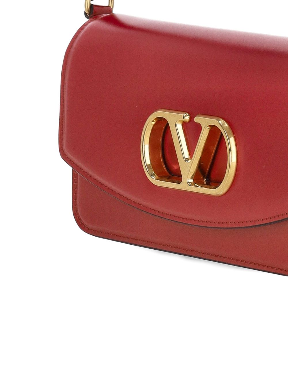 Valentino Garavani Vain Small Shoulder Bag in Shiny Calfskin Valentino Garavani