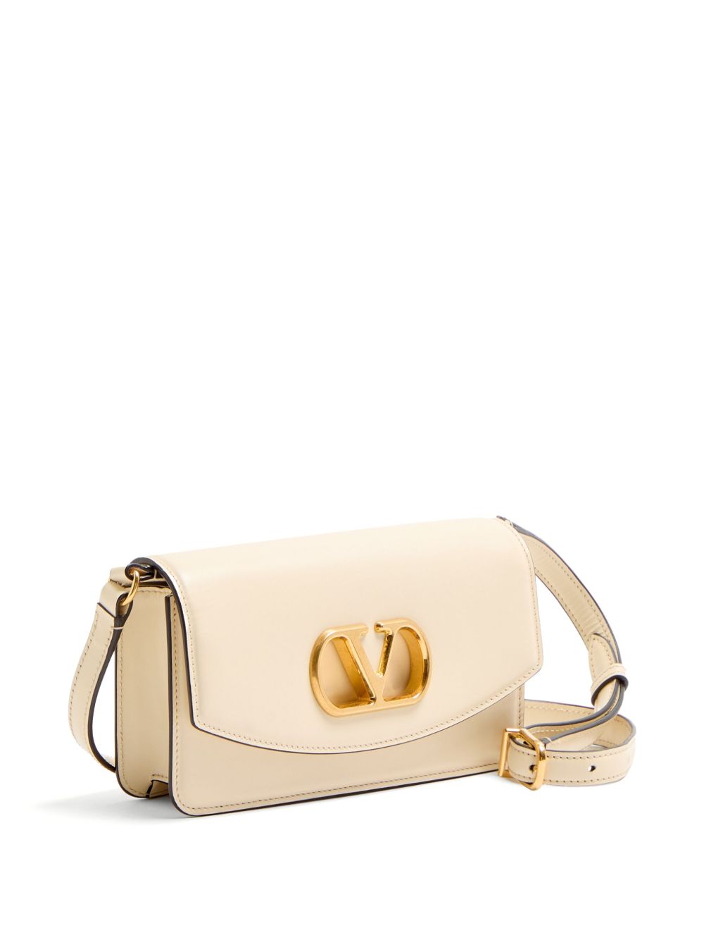 Valentino Garavani Vain Clutch in Shiny Calfskin Valentino Garavani