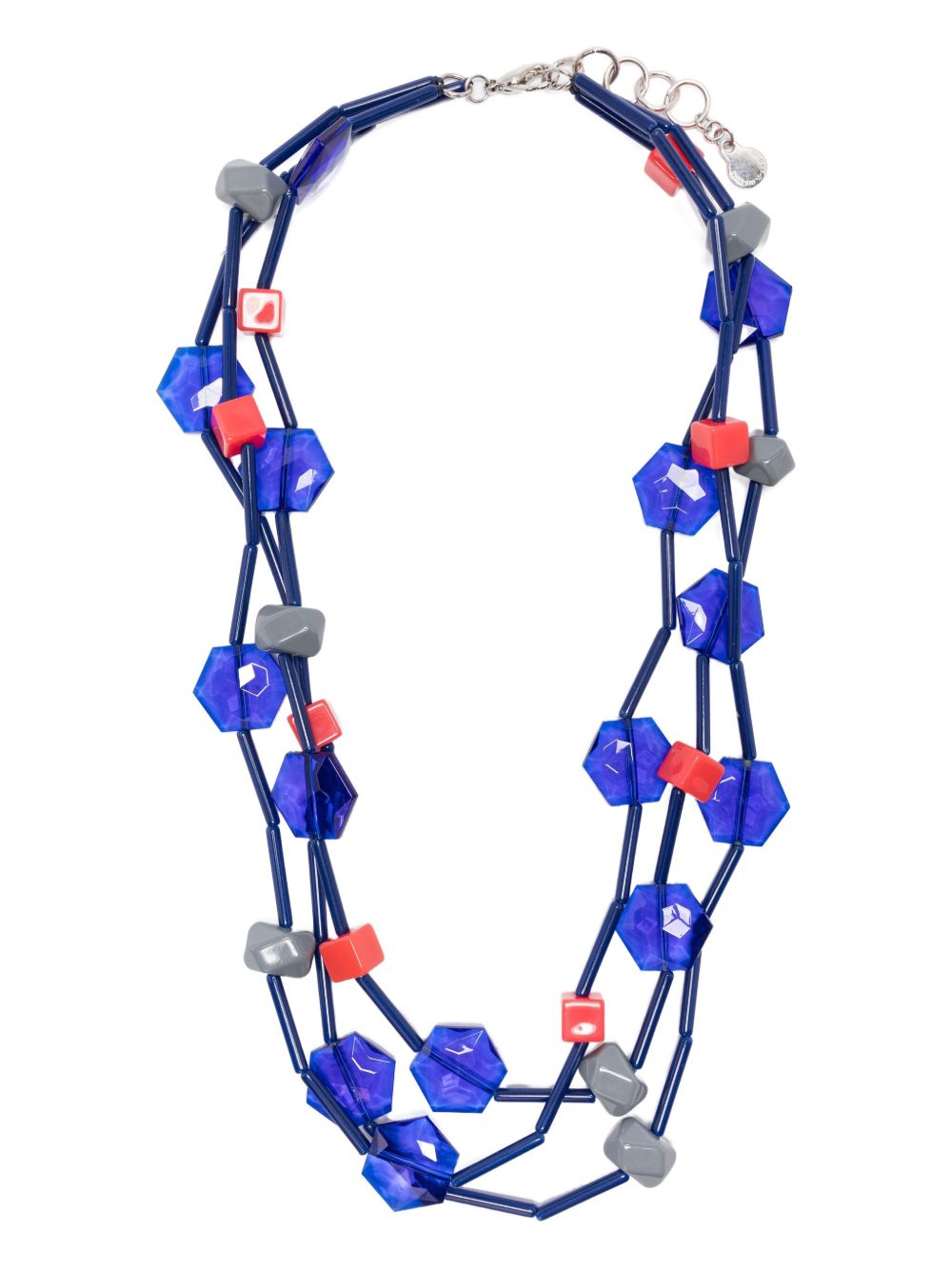 EMPORIO ARMANI EXCLUSIVE bead embellishment necklace EMPORIO ARMANI EXCLUSIVE