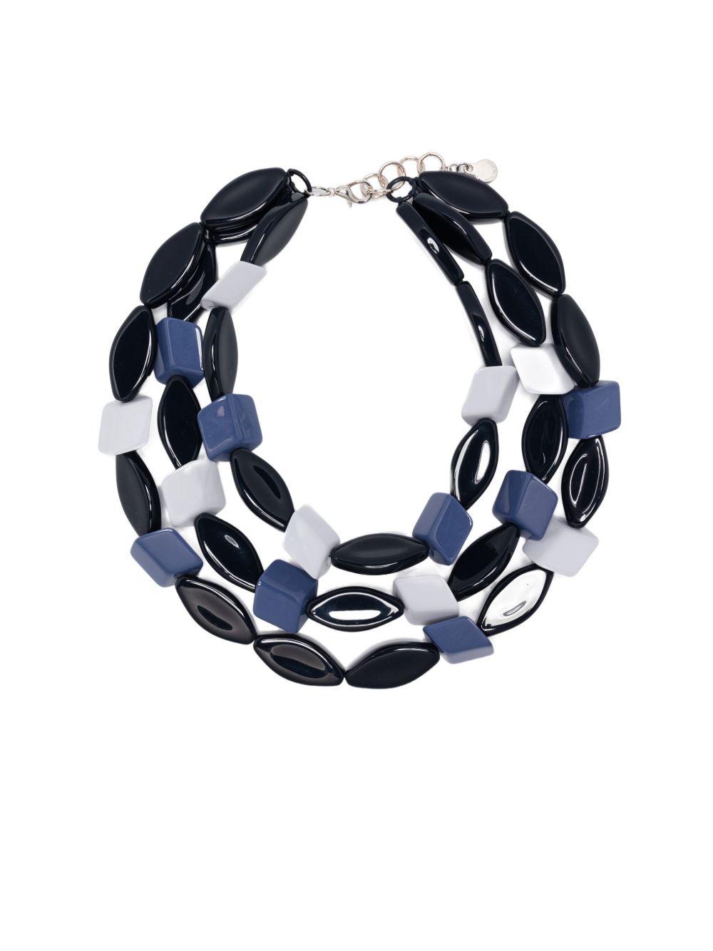EMPORIO ARMANI EXCLUSIVE Multi-strand necklace with multi-shaped stones EMPORIO ARMANI EXCLUSIVE