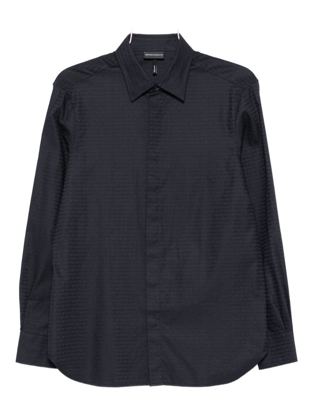 Emporio Armani Shirts Blue Emporio Armani