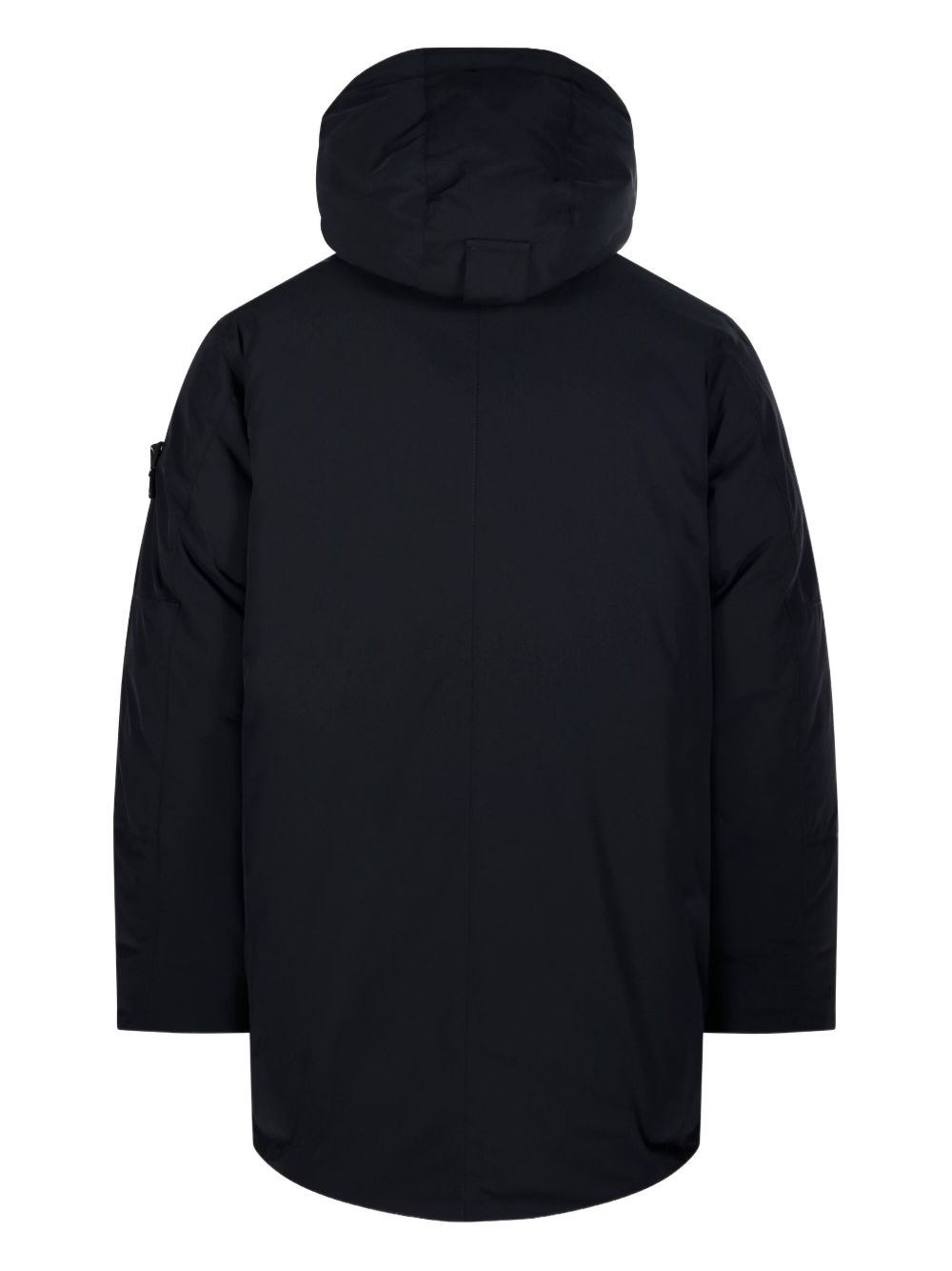 Stone Island Coats Black Stone Island