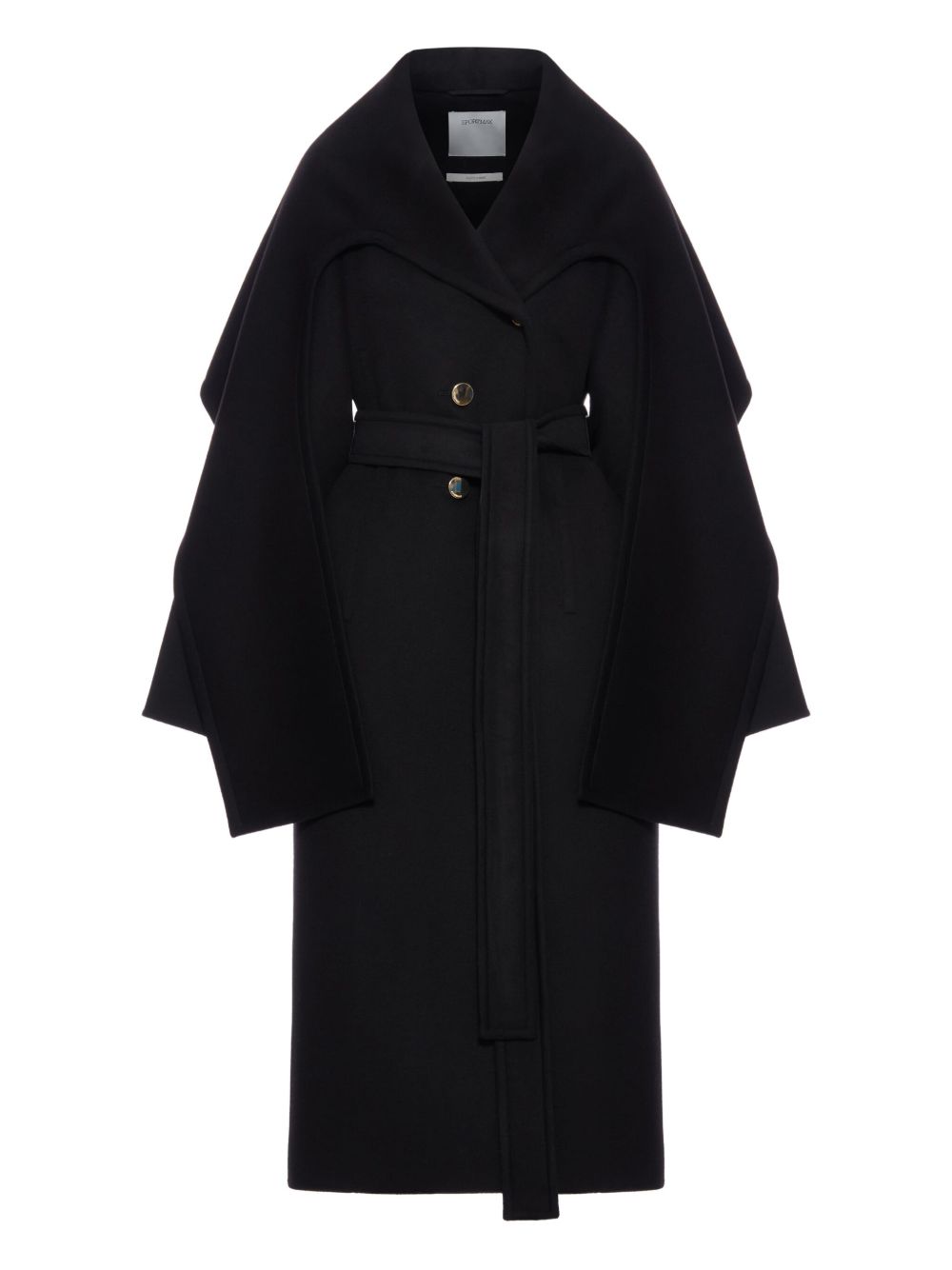 SPORTMAX PRE Coats Black SPORTMAX PRE