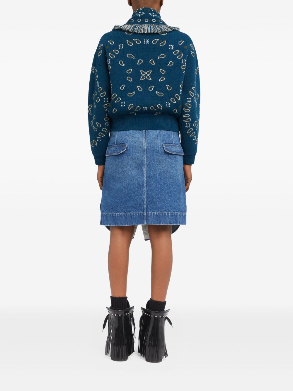 Alanui Sweaters Blue Alanui
