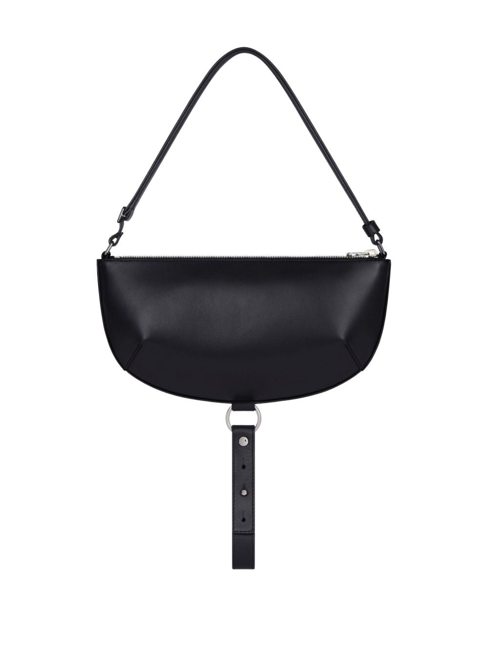 Courreges Pre half-moon leather shoulder bag Courreges Pre