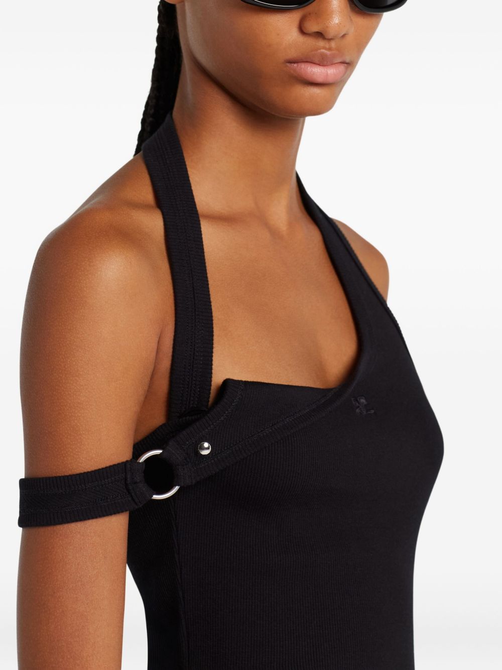 COURREGES PRE Top Black Courreges Pre