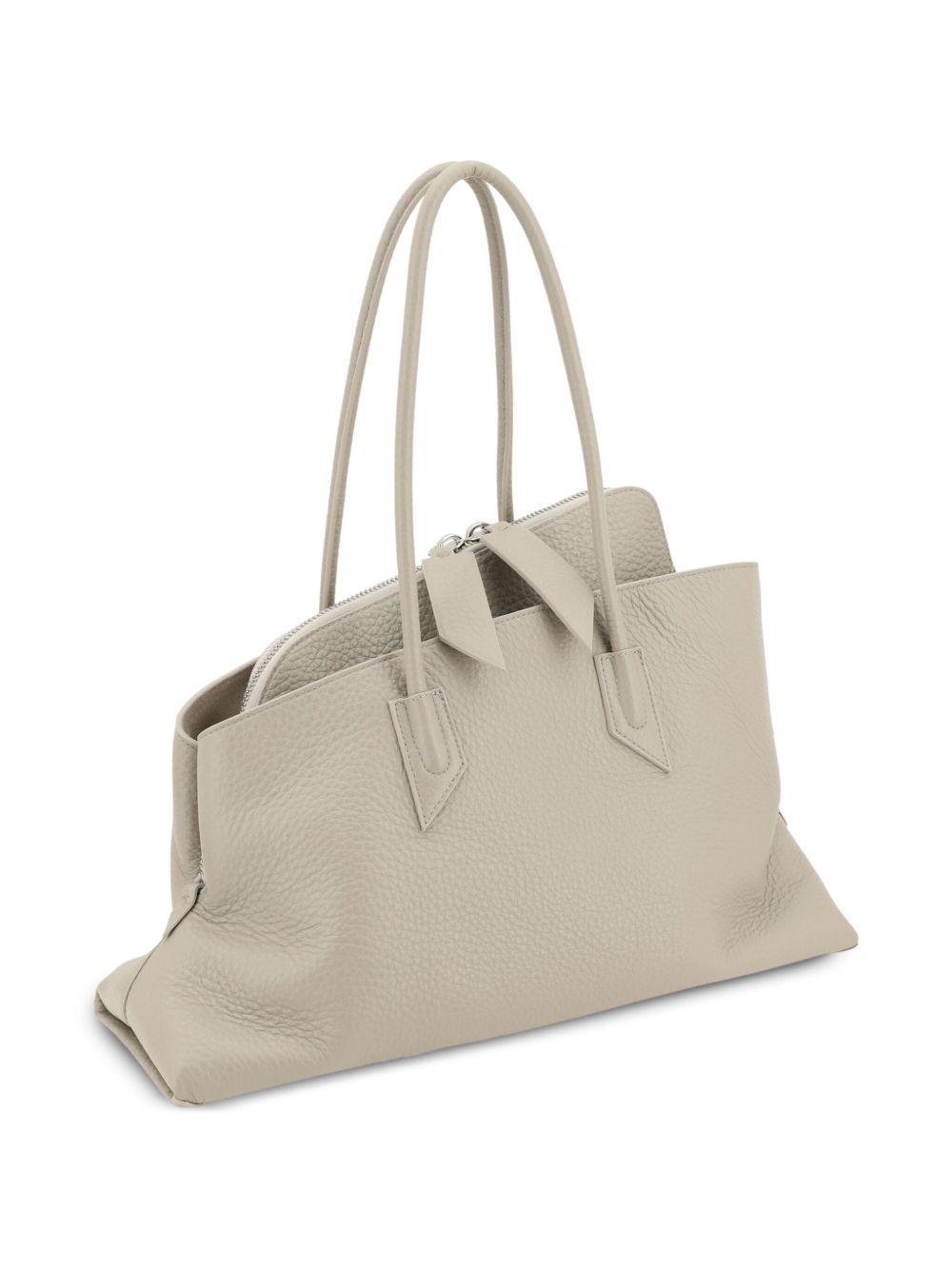 The Attico La Passeggiata Leather Shoulder Bag The Attico