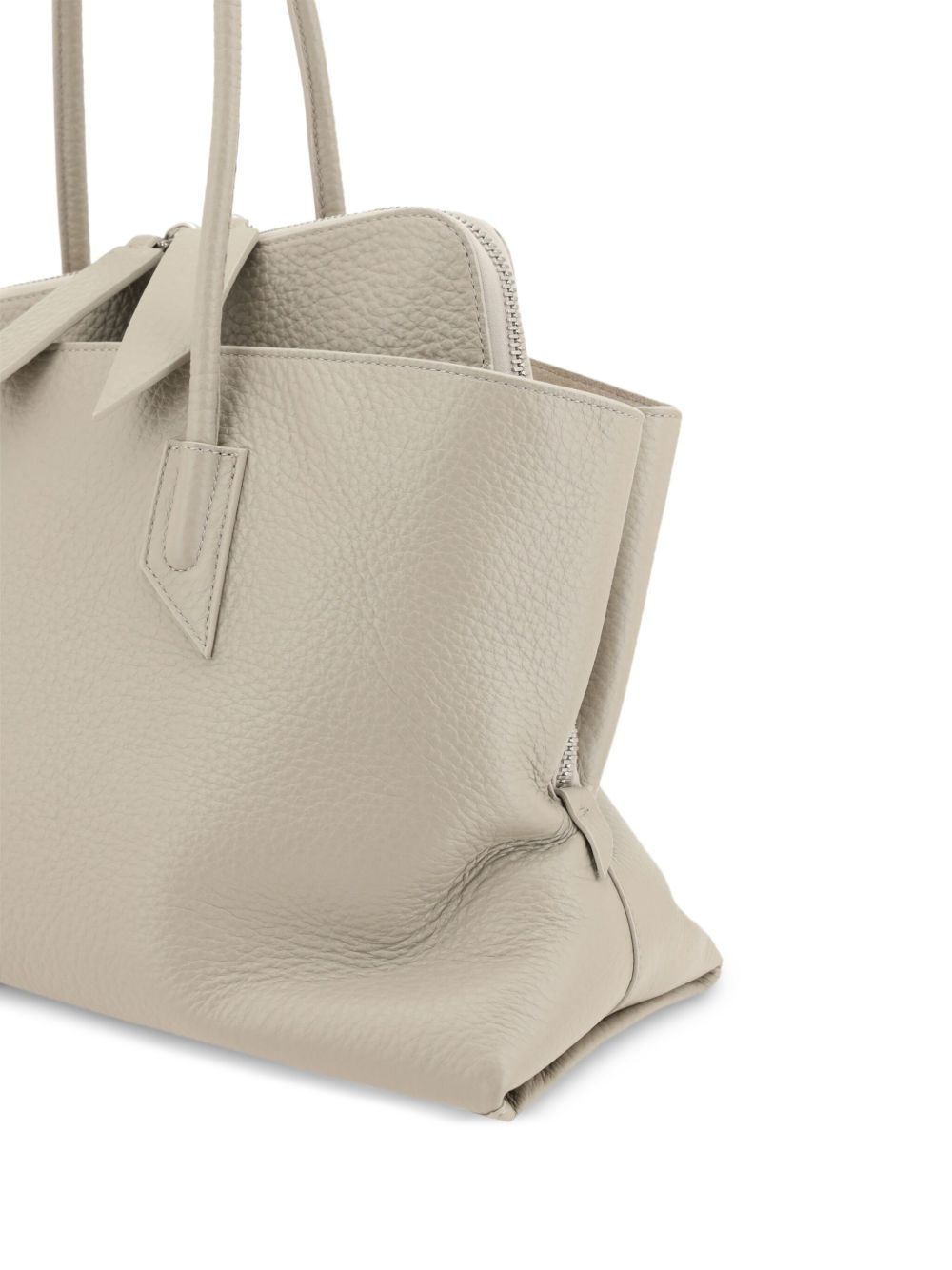 The Attico La Passeggiata Leather Shoulder Bag The Attico