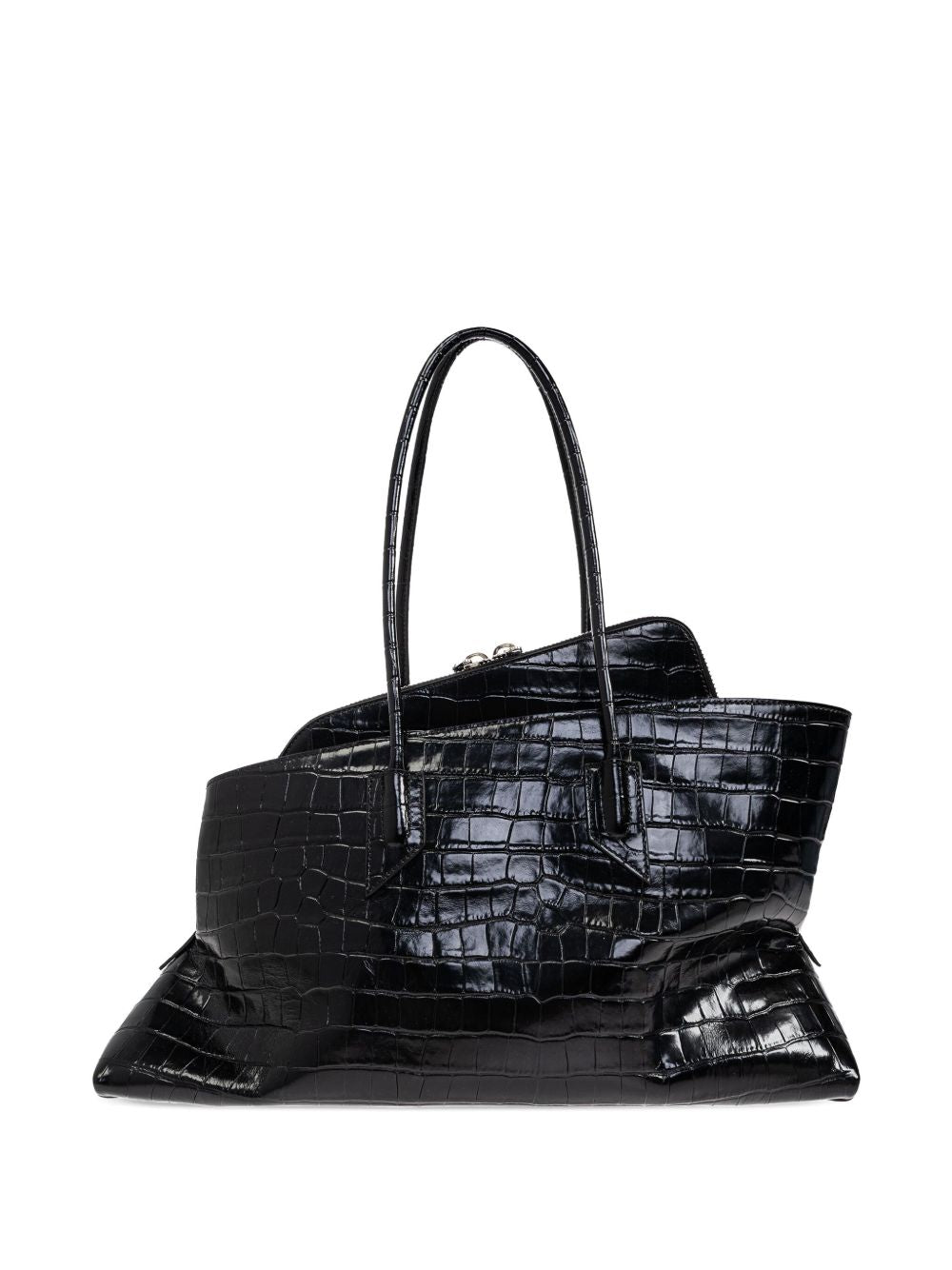 The Attico crocodile-effect tote bag