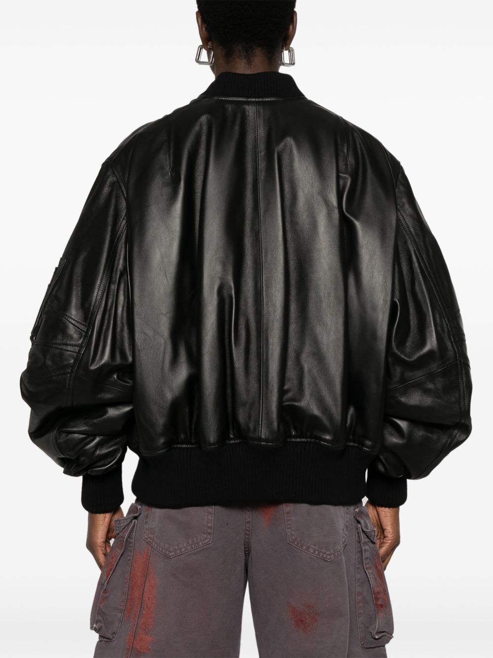 The Attico Coats Black The Attico