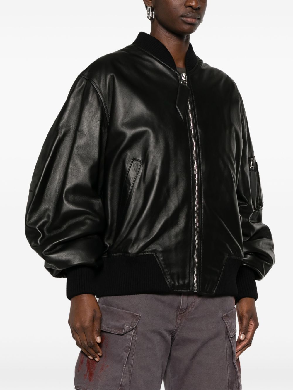 The Attico Coats Black The Attico