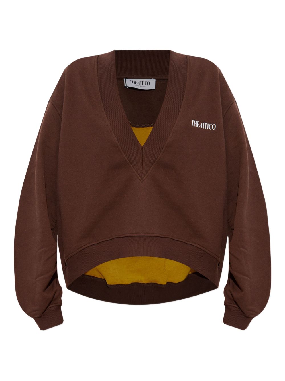 The Attico Sweaters Brown The Attico