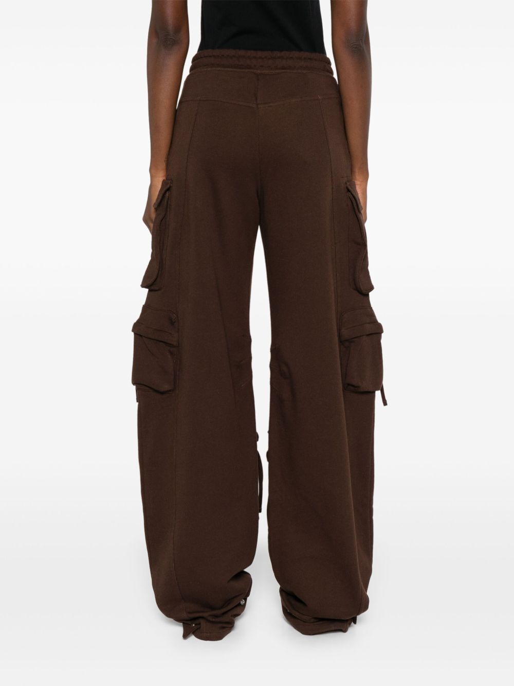 The Attico Trousers Brown The Attico